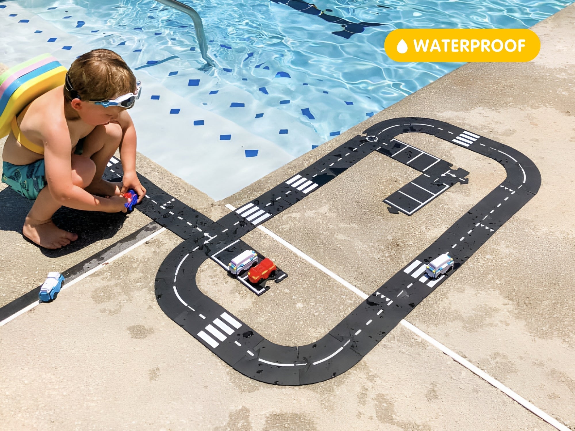 King of the Road - Waytoplay 40-delige Flexibele Weg Set | Premium STEM Speelgoed