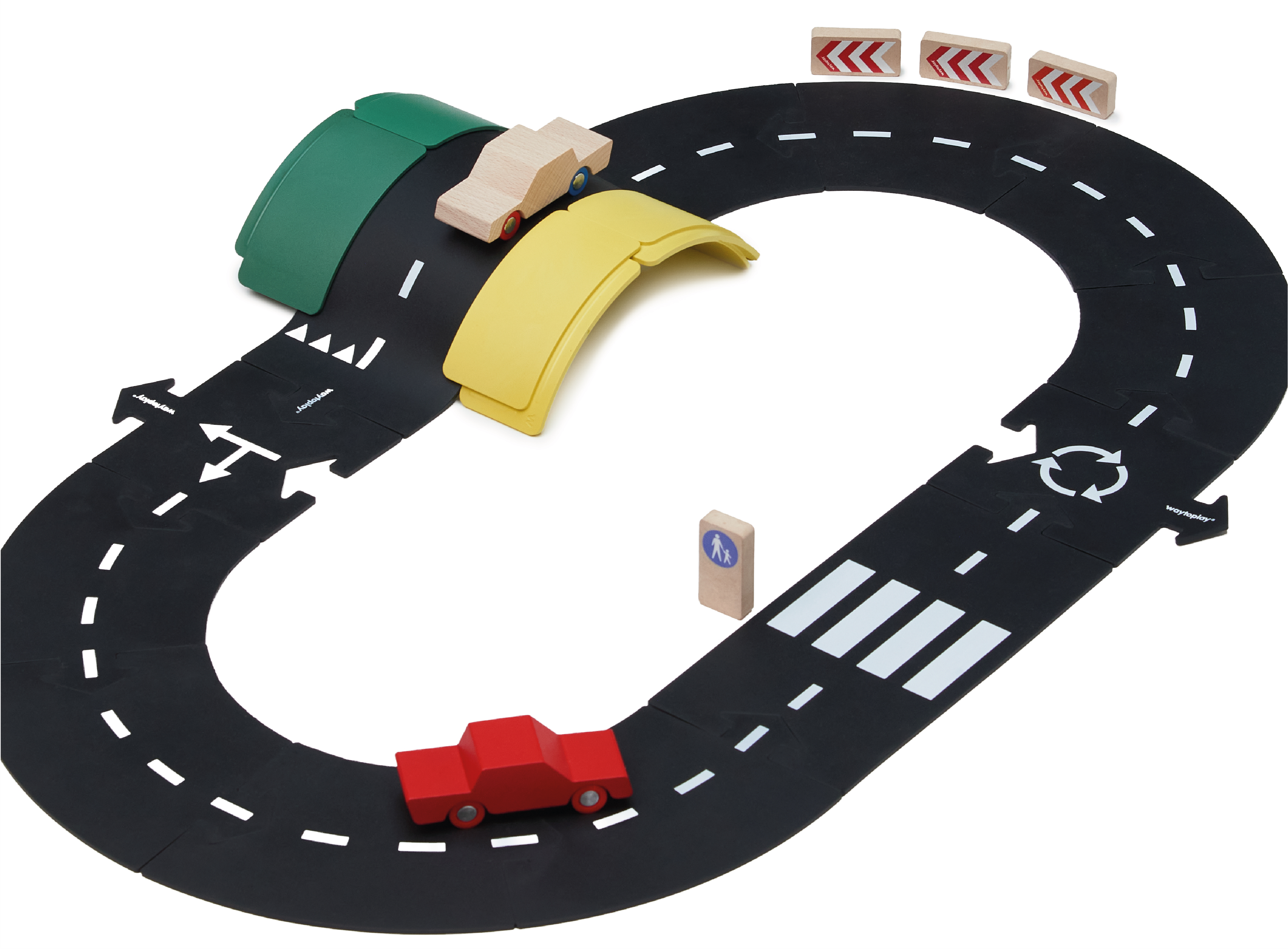 Waytoplay Ringroad - Flexibele Autobaan 12 Delen (Startset)