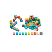 Wissner - rekenblokjes in 10 kleuren - 100 stuks