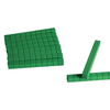 Wissner - rekenblokjes tientallenbalken - groen - 10 stuks