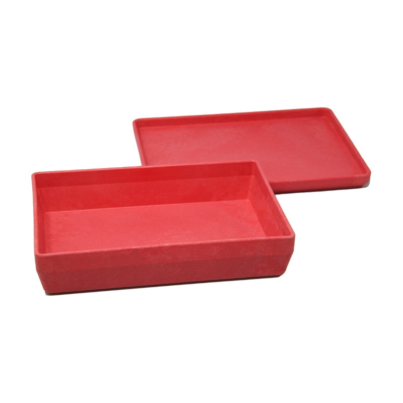 Wissner - Speelbak (klein) met deksel voor sensorisch spel - rood