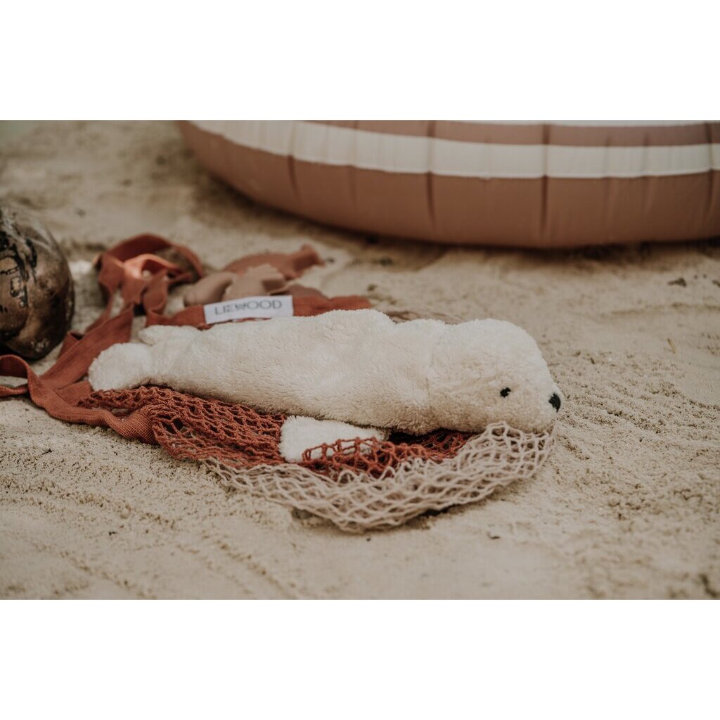 Senger Naturwelt - Knuffeldier Zeehond Warmtekussen Klein - Wit