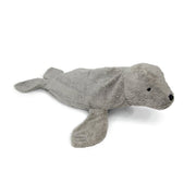 Senger Naturwelt - Knuffeldier Zeehond Warmtekussen Groot - Grijs