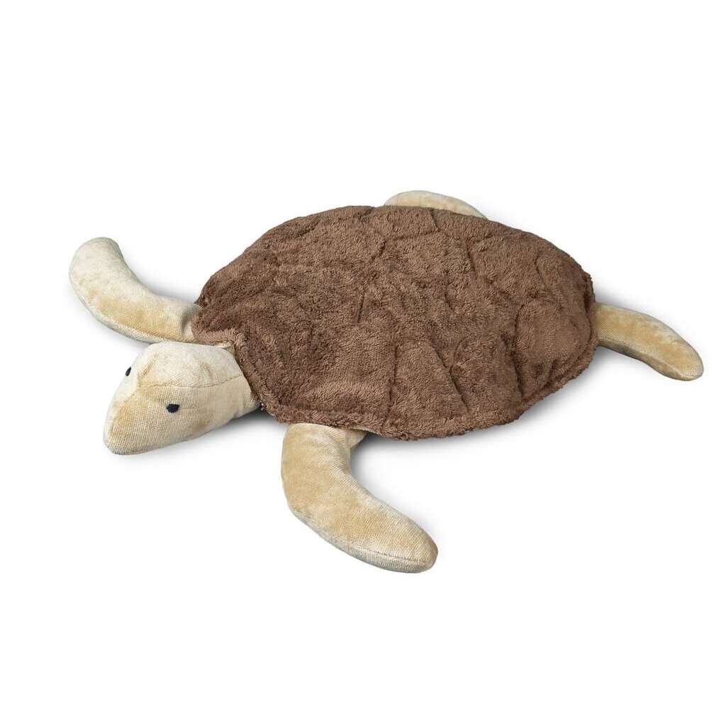 Senger Naturwelt - Knuffeldier Schildpad Warmtekussen Groot - Bruin