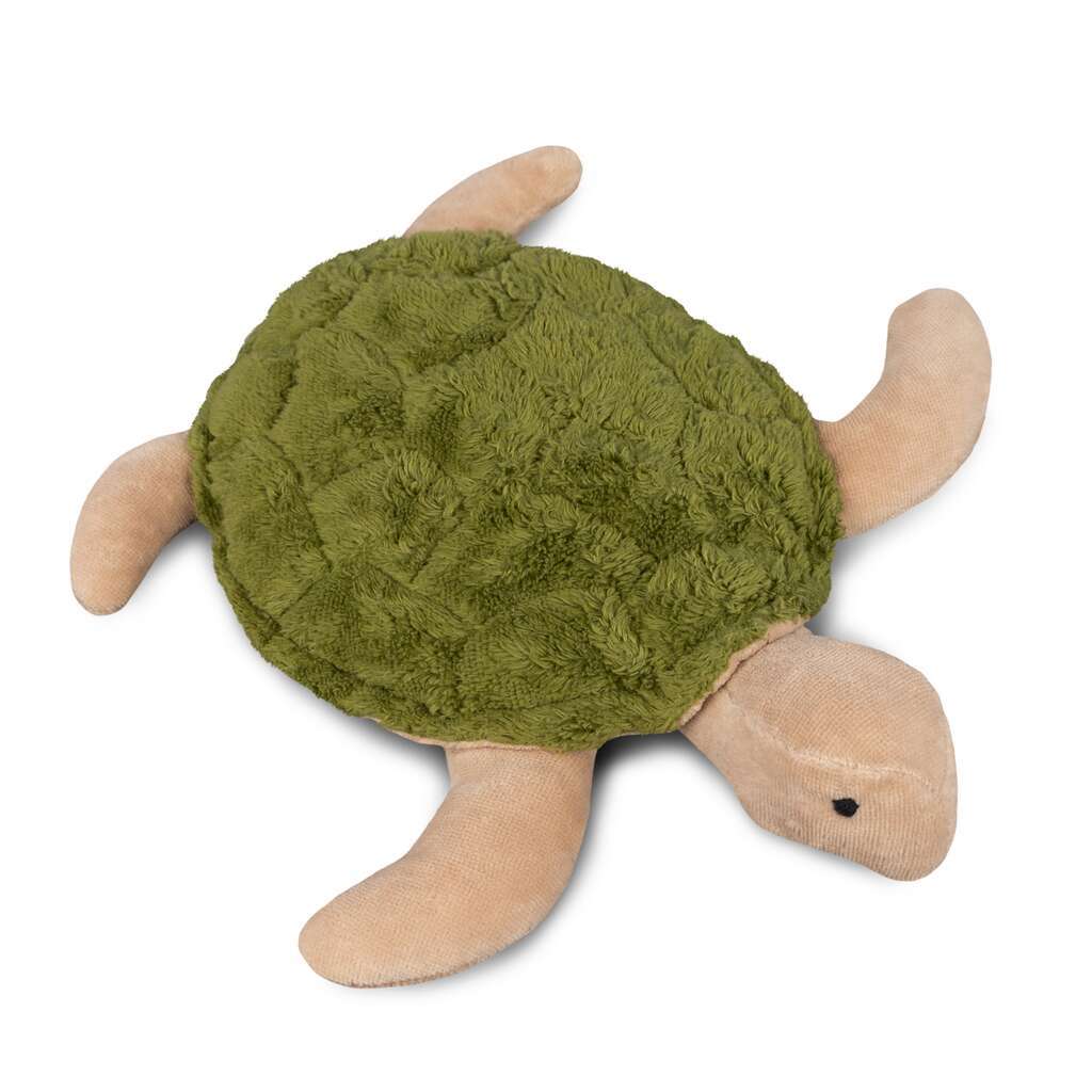 Senger Naturwelt - Knuffeldier Schildpad Warmtekussen Klein - Dennengroen