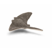 Senger Naturwelt - Knuffeldier Manta Warmtekussen Klein - Grijs