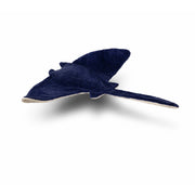 Senger Naturwelt - Knuffeldier Manta Warmtekussen Groot - Blauw