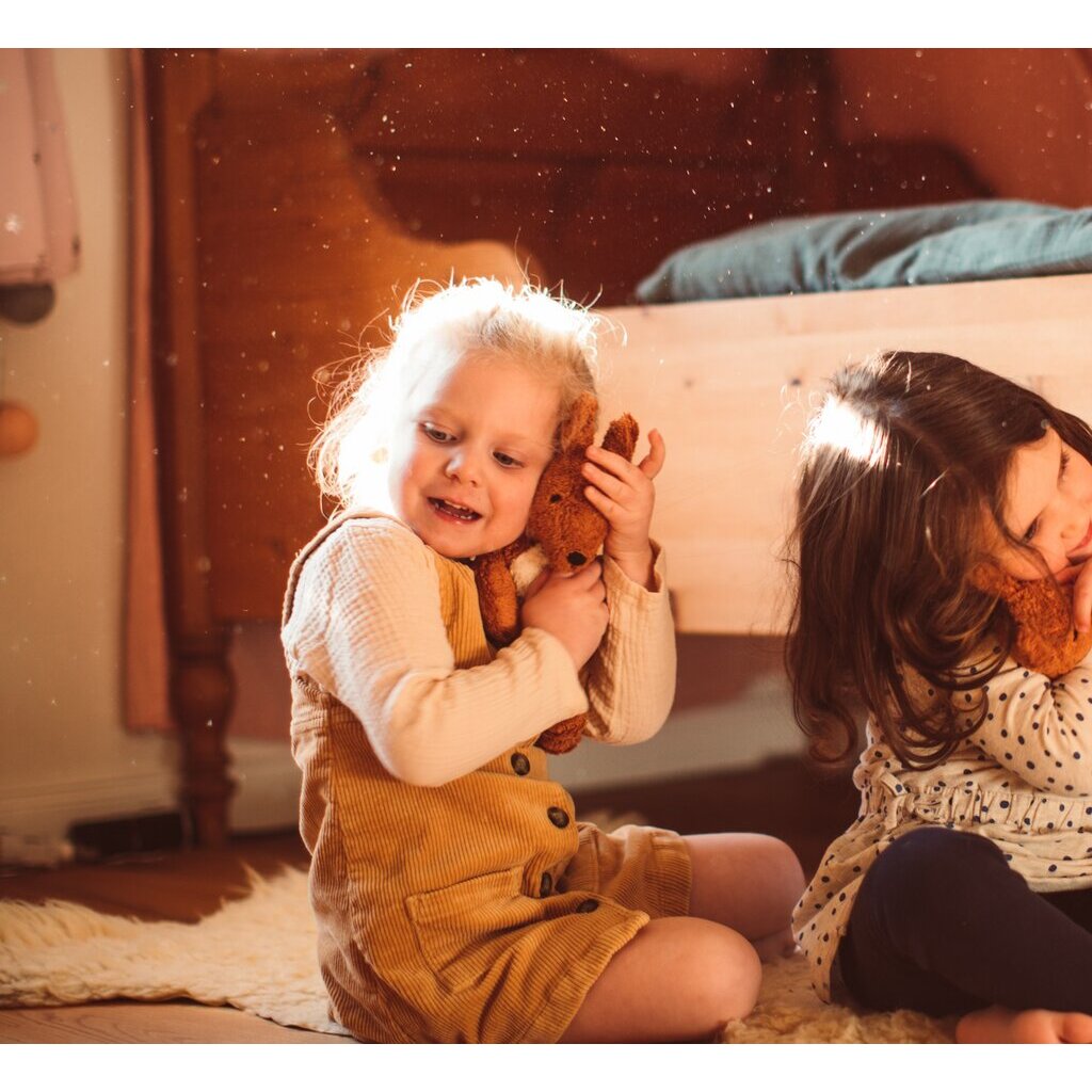 Senger Naturwelt Baby Eekhoorn Knuffel - met wollen vulling