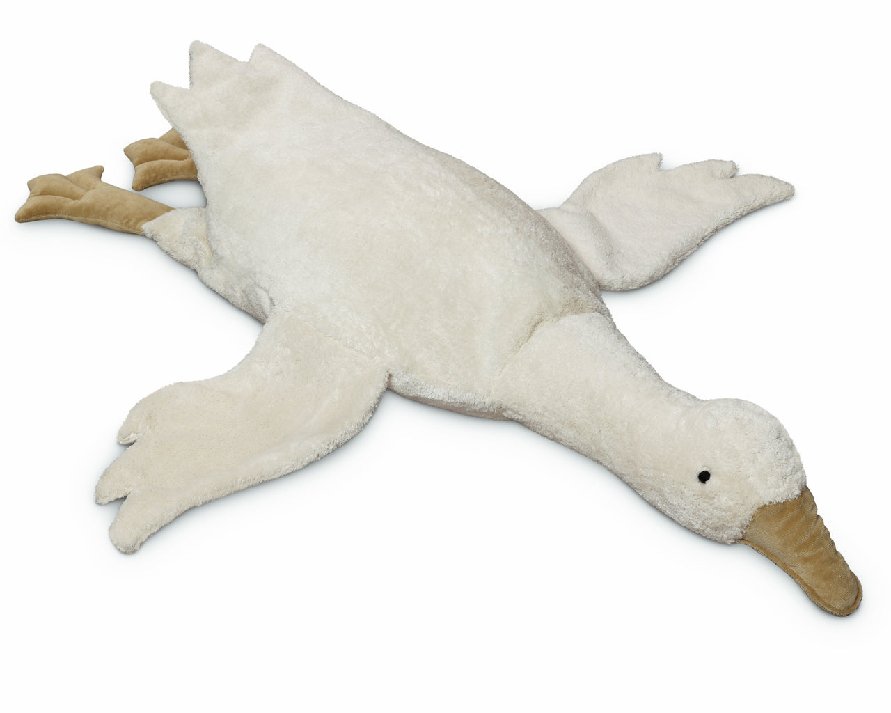 Senger Naturwelt - Knuffeldier Gans Warmtekussen XL - Wit
