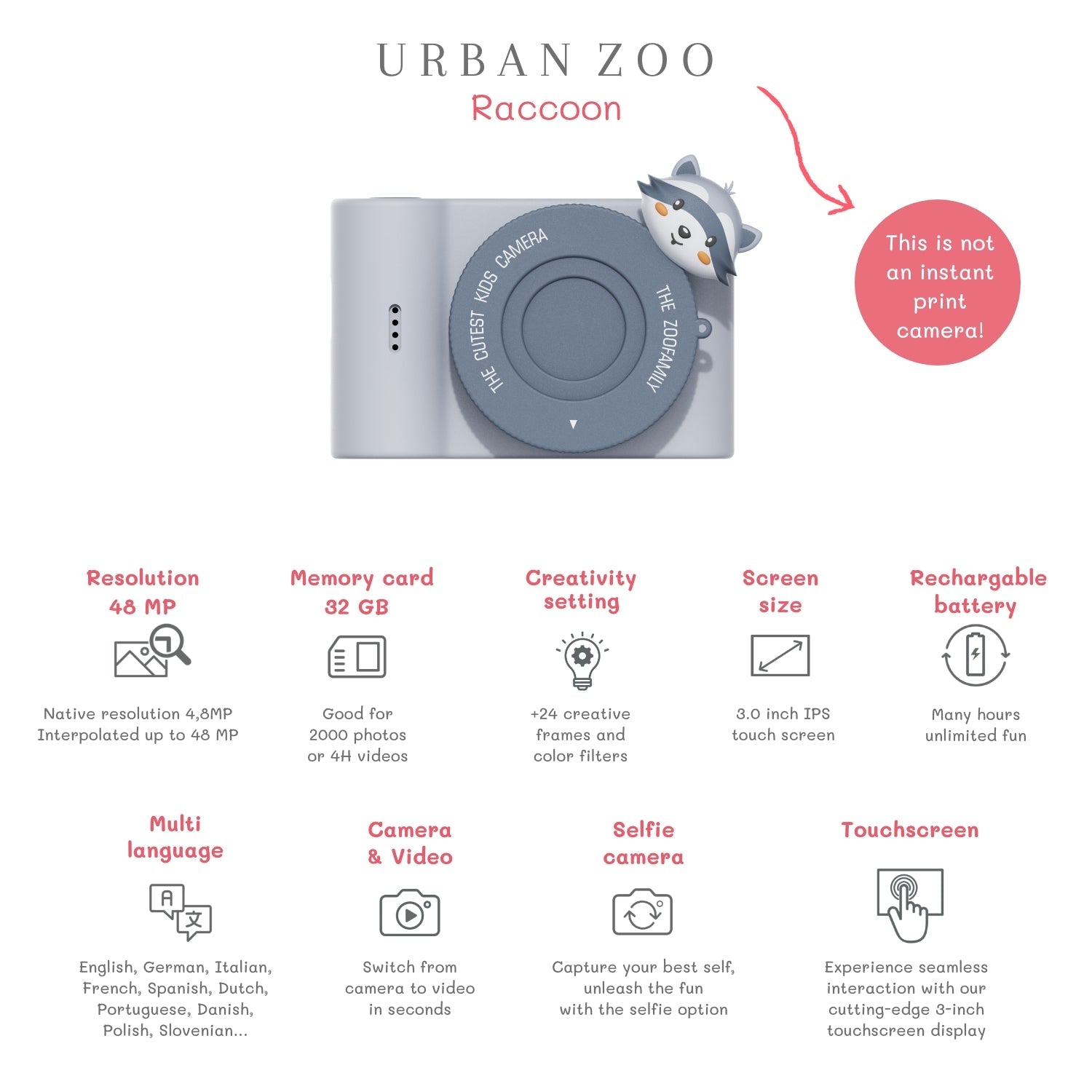 The Zoofamily Urban Zoo Wasbeer
