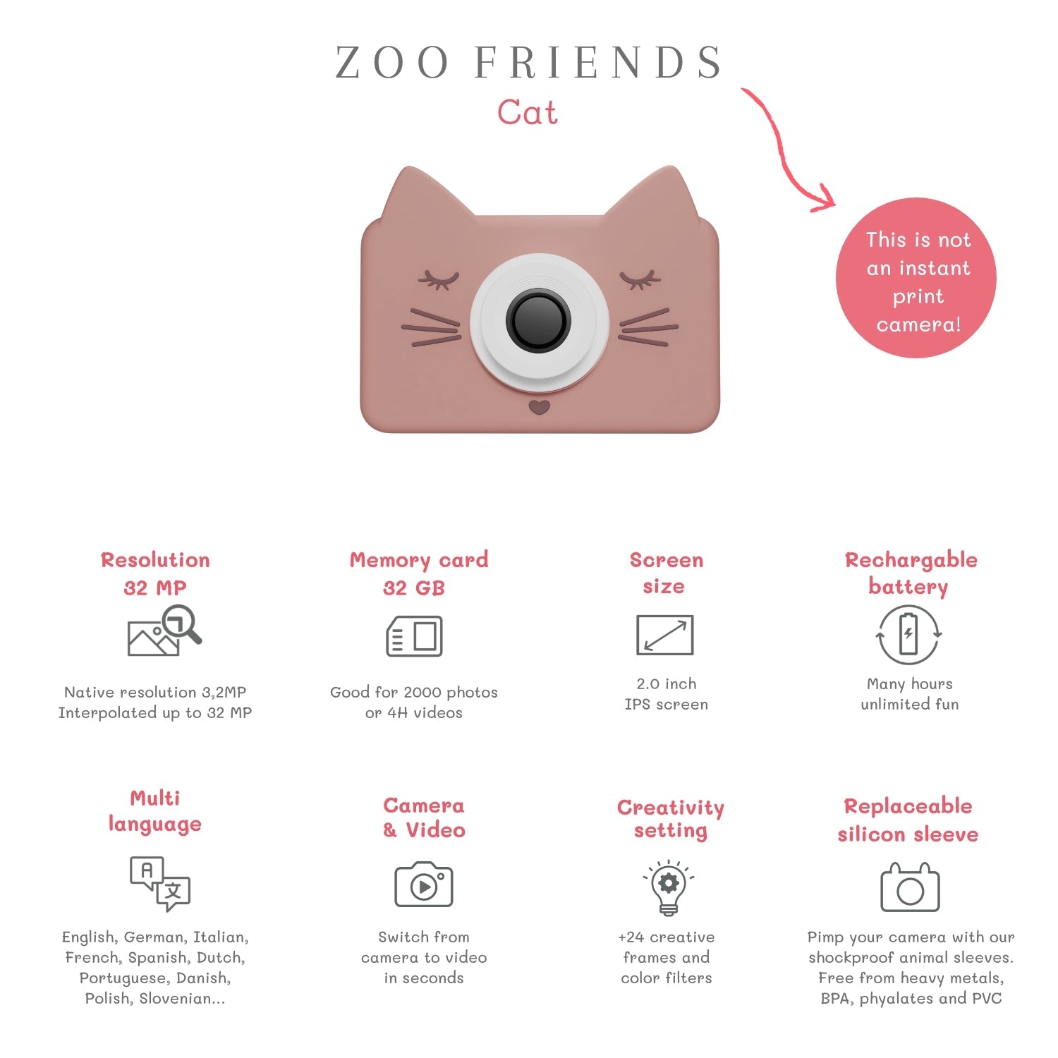 The Zoofamily Zoo Friends Kat