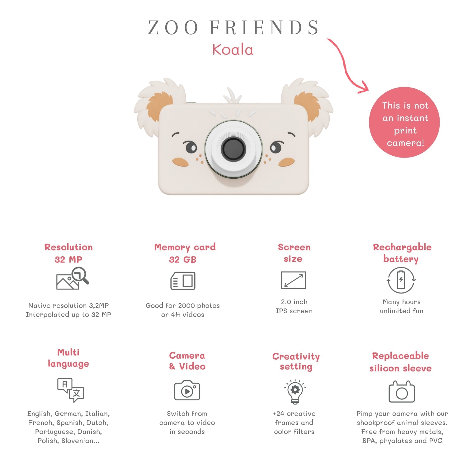 The Zoofamily Zoo Friends Koala
