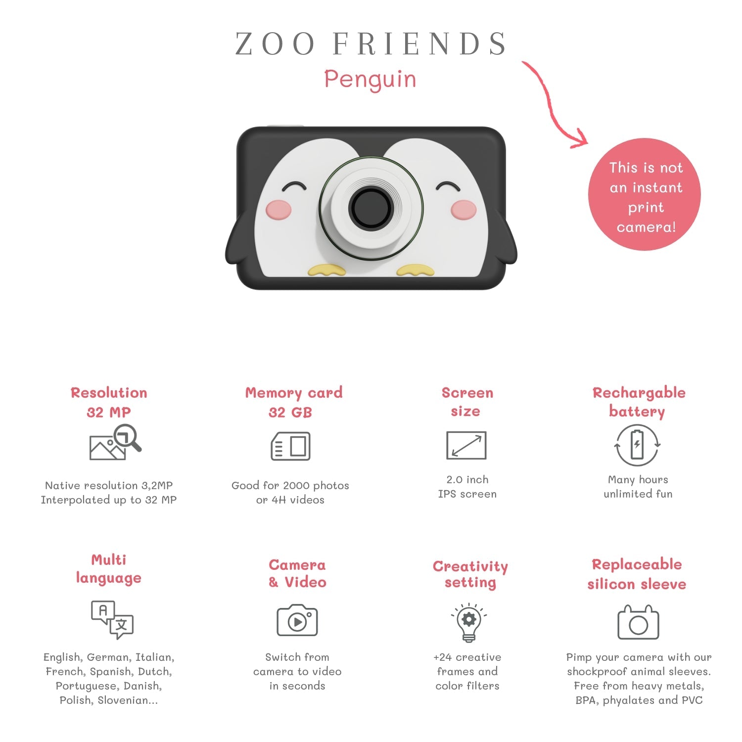The Zoofamily Zoo Friends Pinguïn