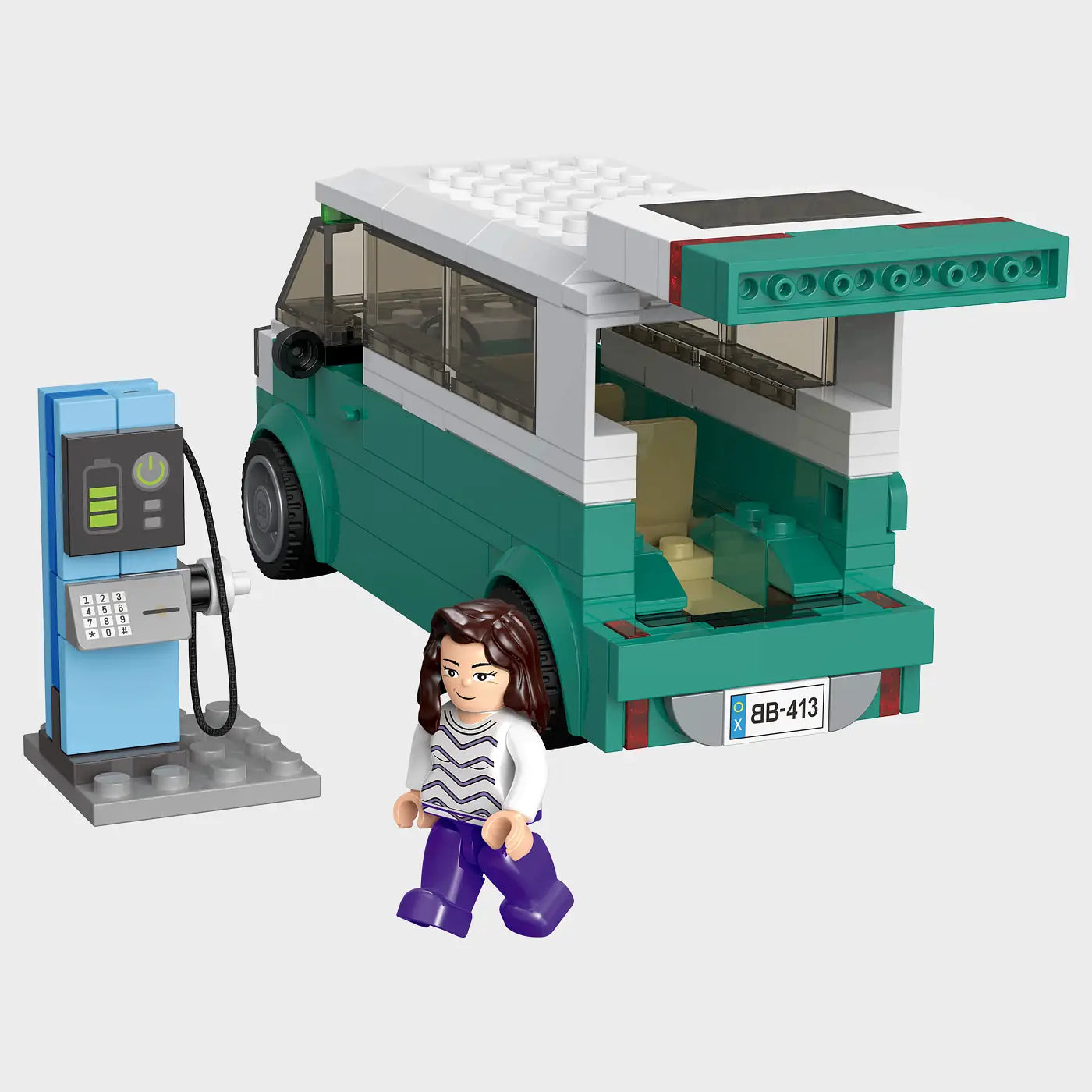 BlueBrixx - Familiebusje (173 onderdelen) 6+ jaar