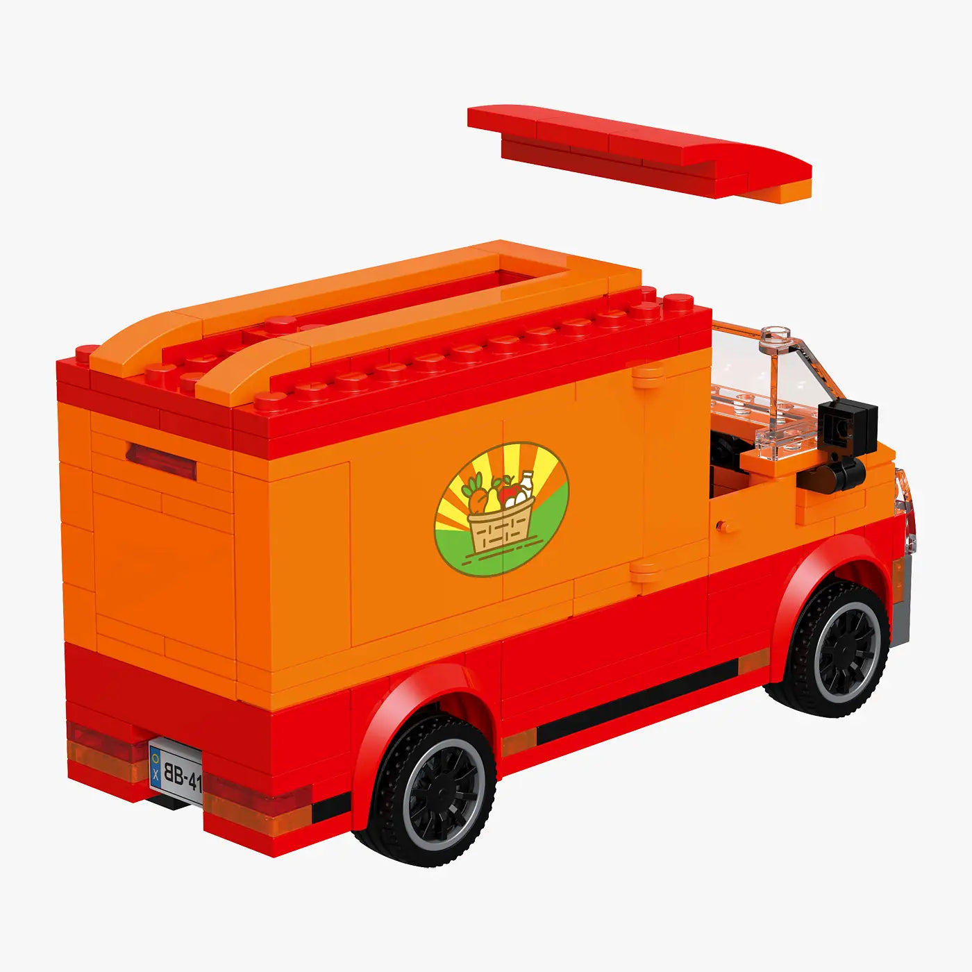 BlueBrixx - Mobiele boerderijwinkel (273 bouwstenen) 6+ jaar - bouwset