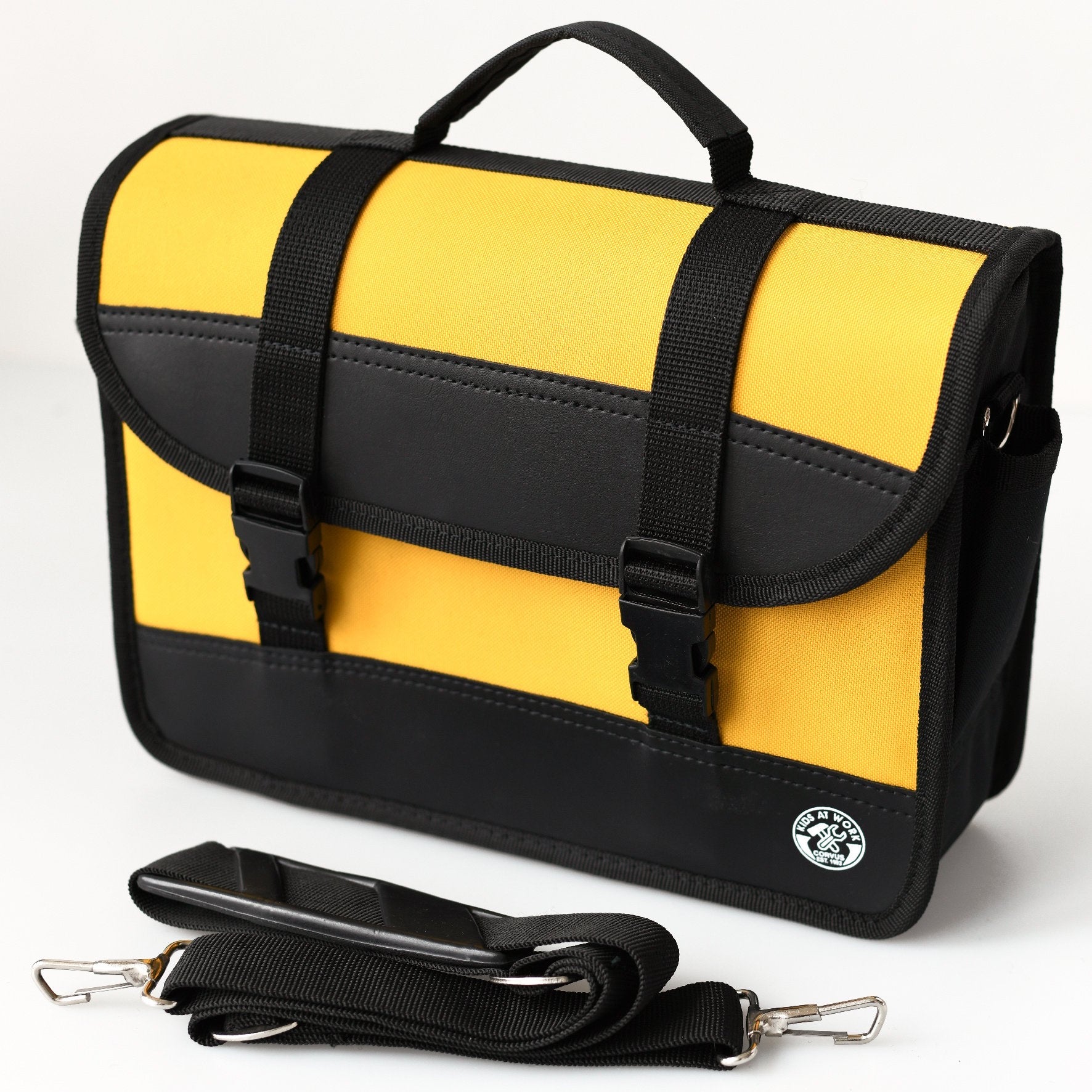 Kids At Work - Gereedschapstas geel met zwart