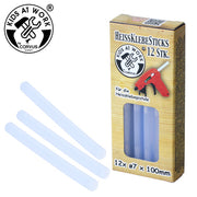 Kids At Work - Lijmsticks transparant 7mm 12 Stuk