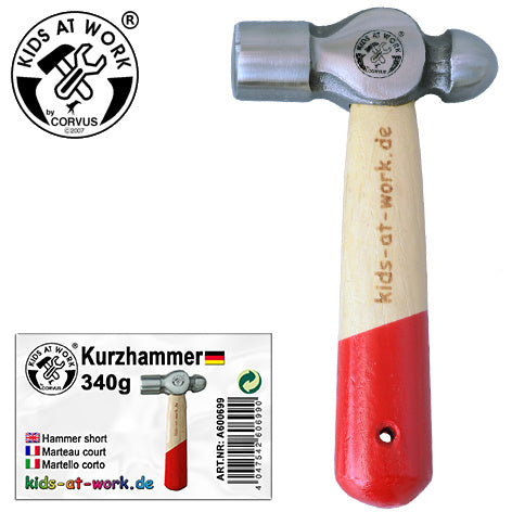 Kids At Work - Hamer kort 340 gr.