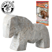 Kids At Work - Speksteen onbewerkte vorm Pony