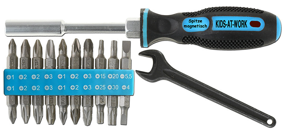 Kids At Work - Schroevendraaier combi set