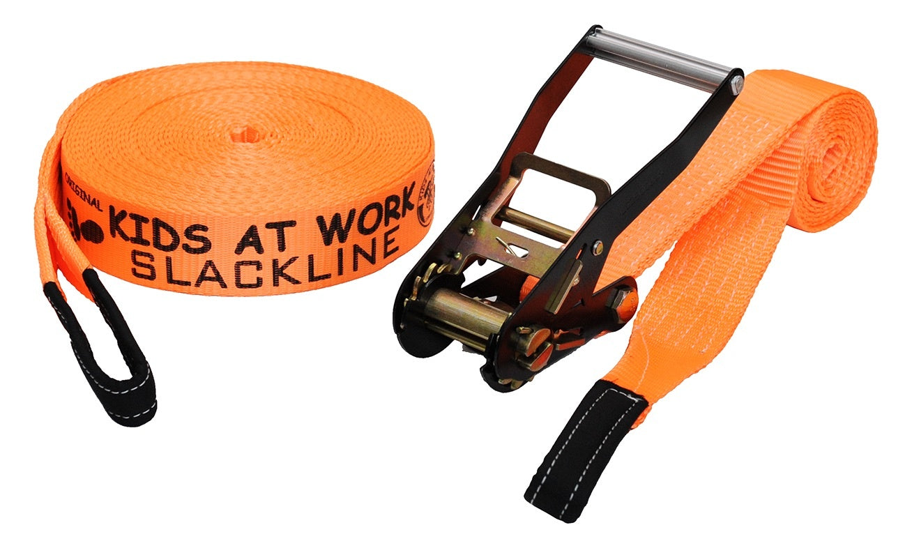 Kids At Work - Slackline oranje