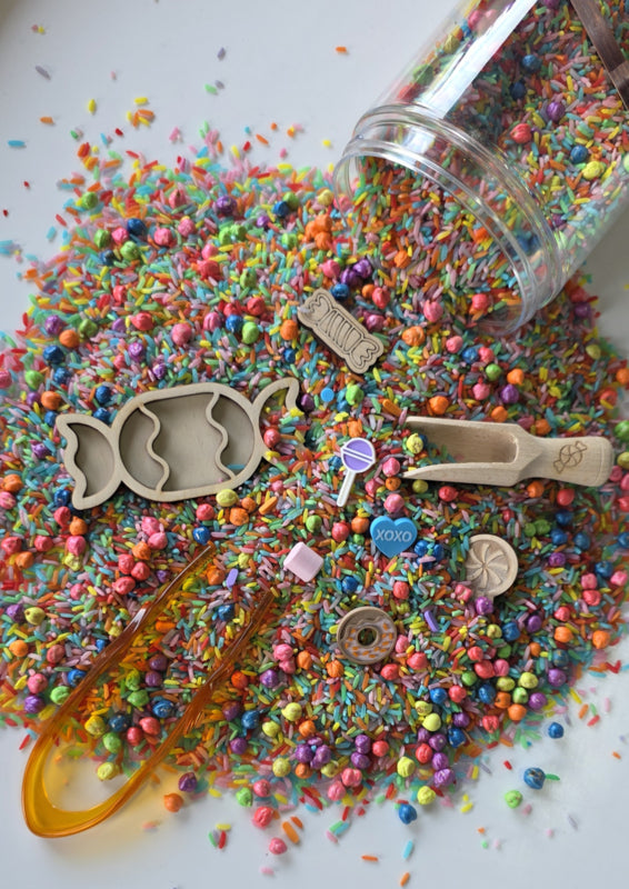 SensoryFun PourAndPlay Speelset — CandyShop