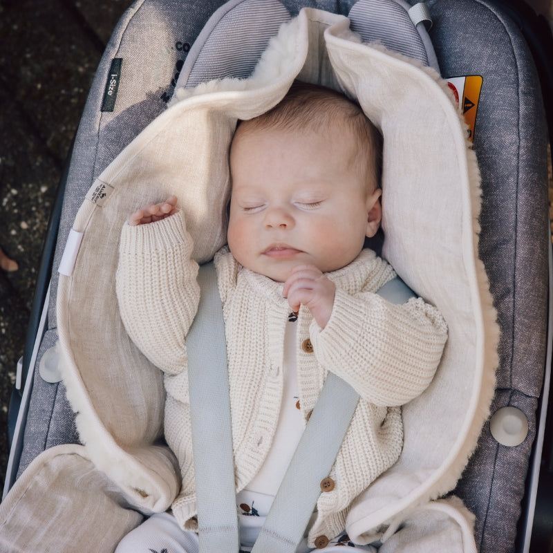 Alwero - Exclusieve omkeerbare inleg voor Maxi-Cosi autostoel - 40x80 cm