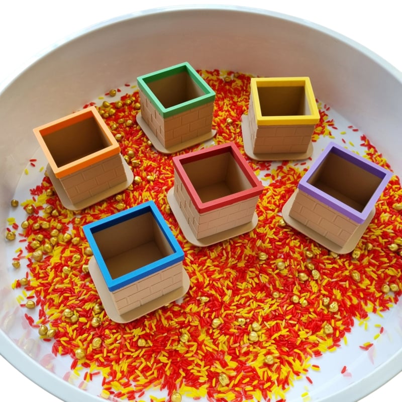 Kiddi - Schoorsteen voor sensorisch spel