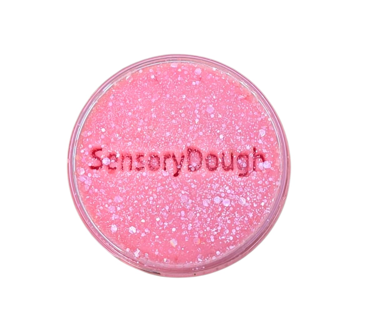 SensoryDough All About The Glitter — roze