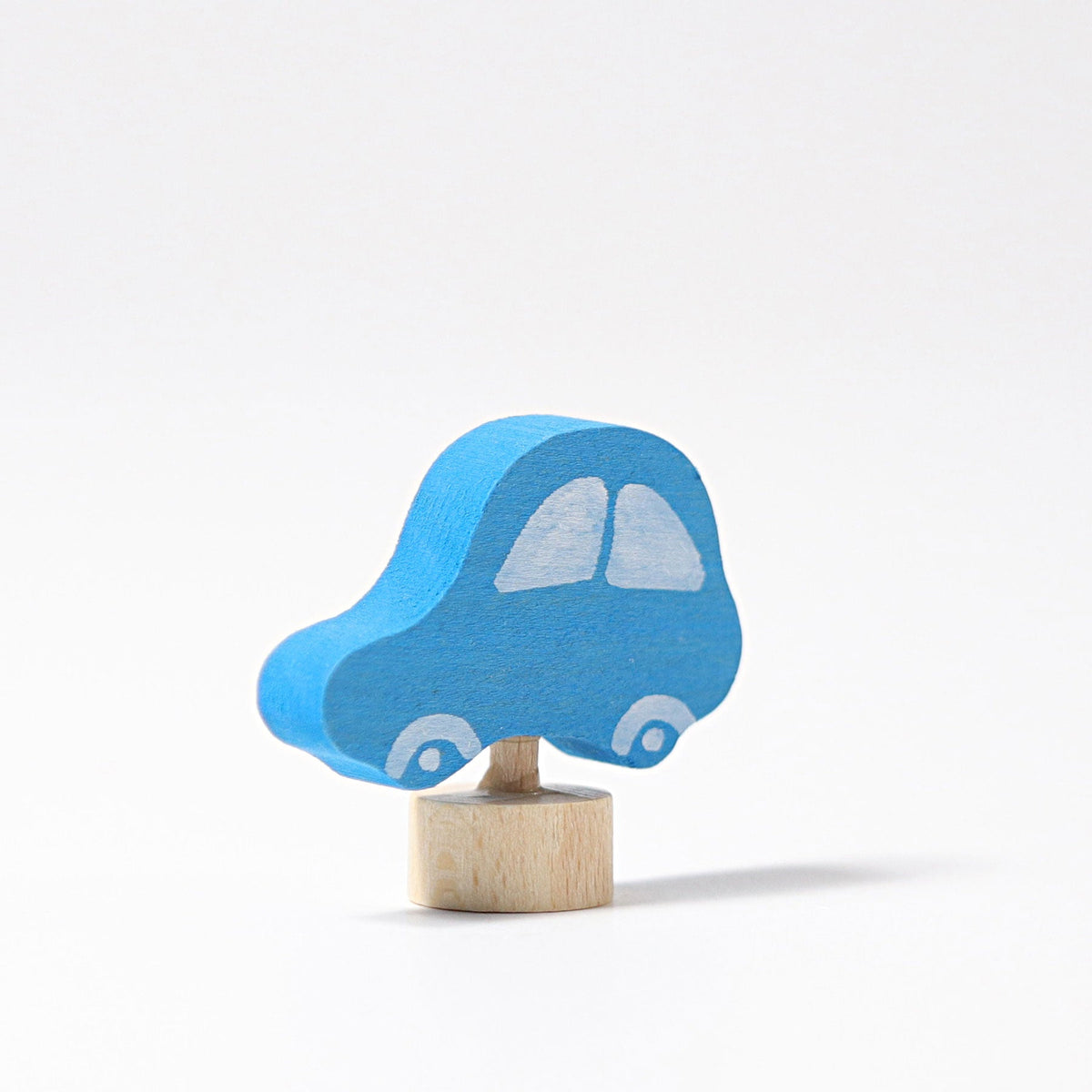 Grimm's - Decoratiefiguur Blauw Autootje