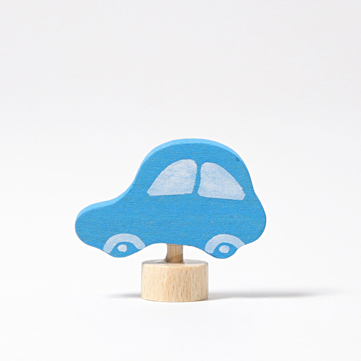 Grimm's - Decoratiefiguur Blauw Autootje