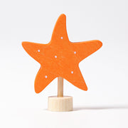 Grimm's - Houten zeester decoratiefiguur
