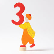 Grimm's - Sprookjesfiguur 3 – handbeschilderd voor jaarring of seizoenstafel