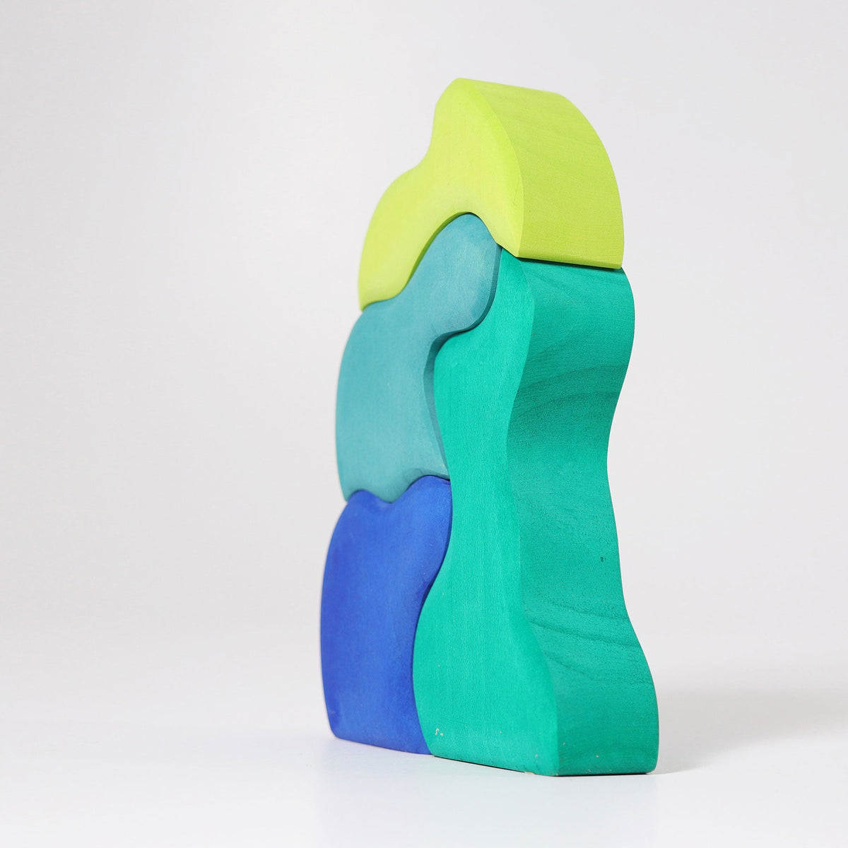 Grimm's - Casa Aqua – handbeschilderde bouwblokken