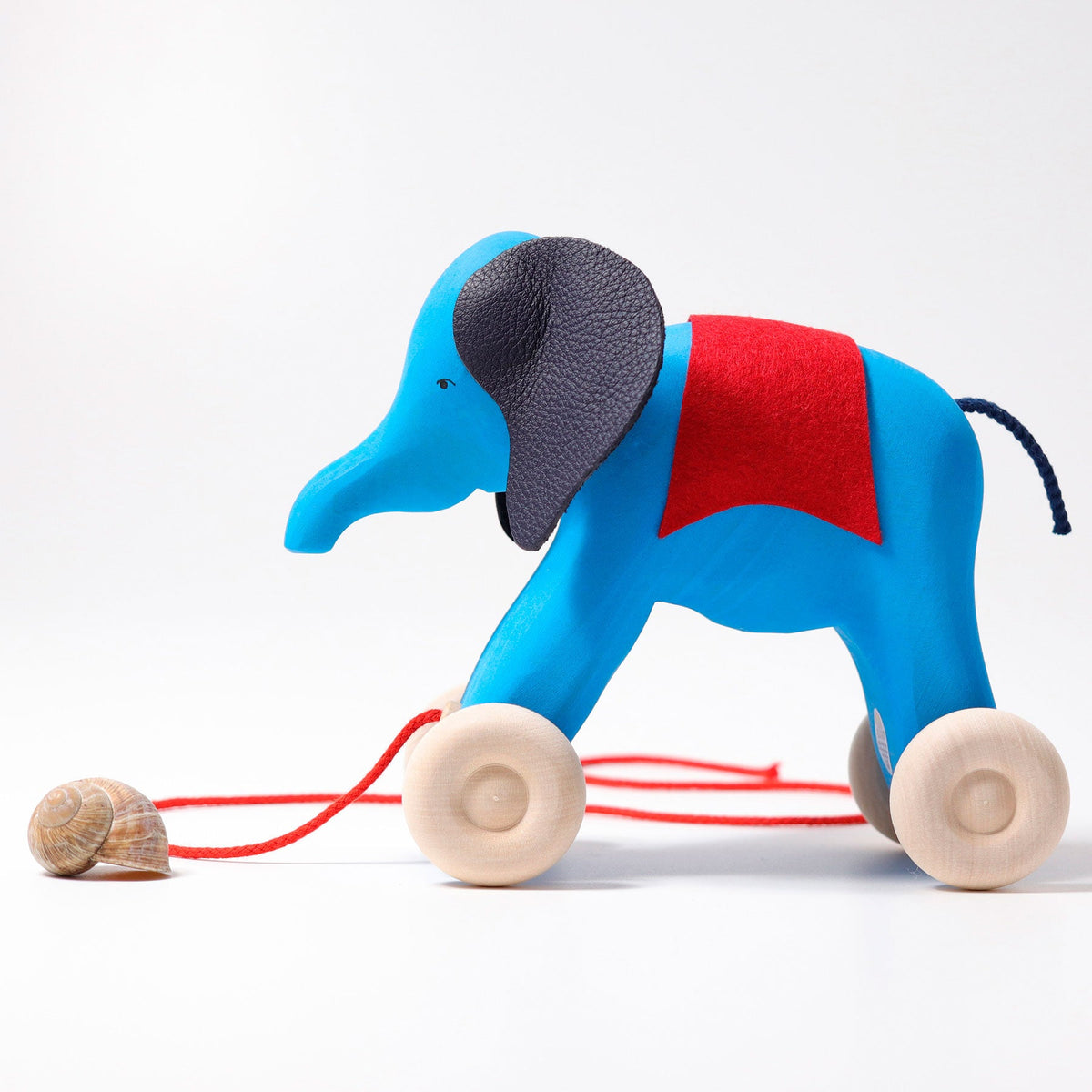 Grimm's - Trekdier Olifant Otto blauw