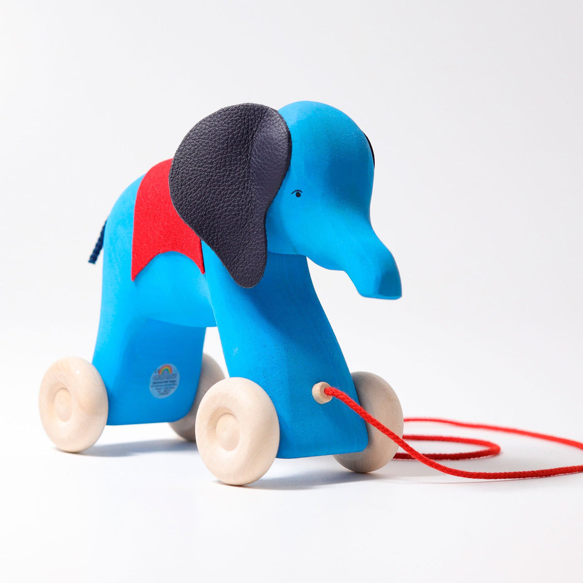 Grimm's - Trekdier Olifant Otto blauw