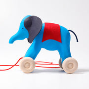 Grimm's - Trekdier Olifant Otto blauw