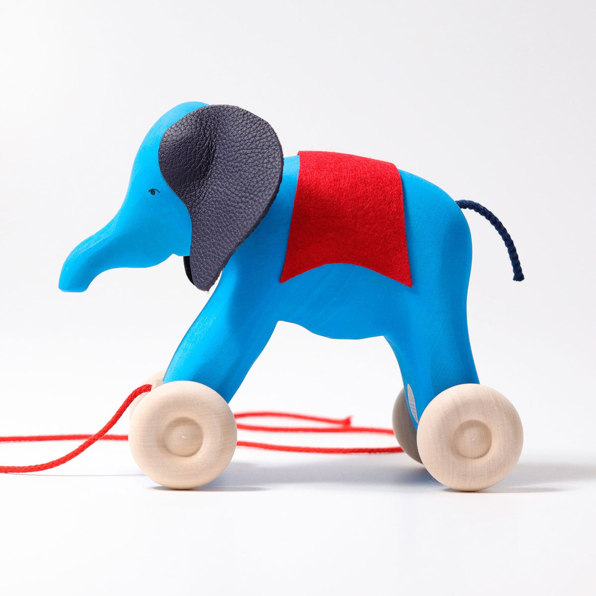 Grimm's - Trekdier Olifant Otto blauw