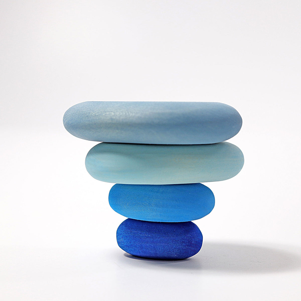Grimm's - Rivier Kiezelstenen Blauw - 4 stuks