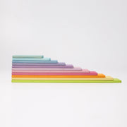 Grimm's - Bouwplanken Pastel – 11 delen