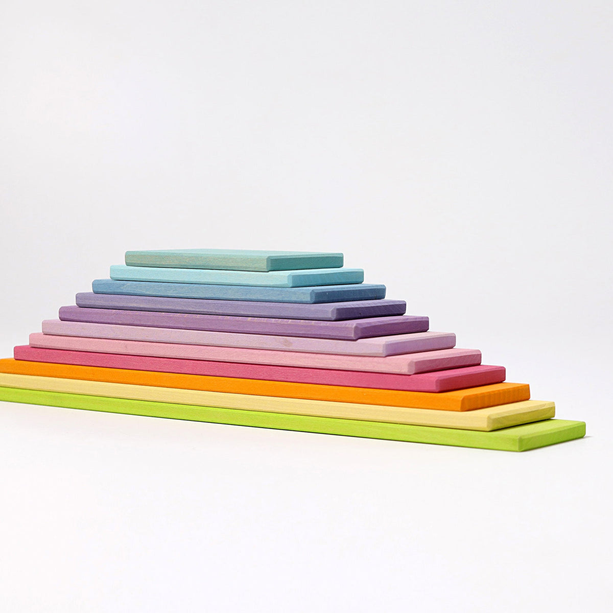 Grimm's - Bouwplanken Pastel – 11 delen