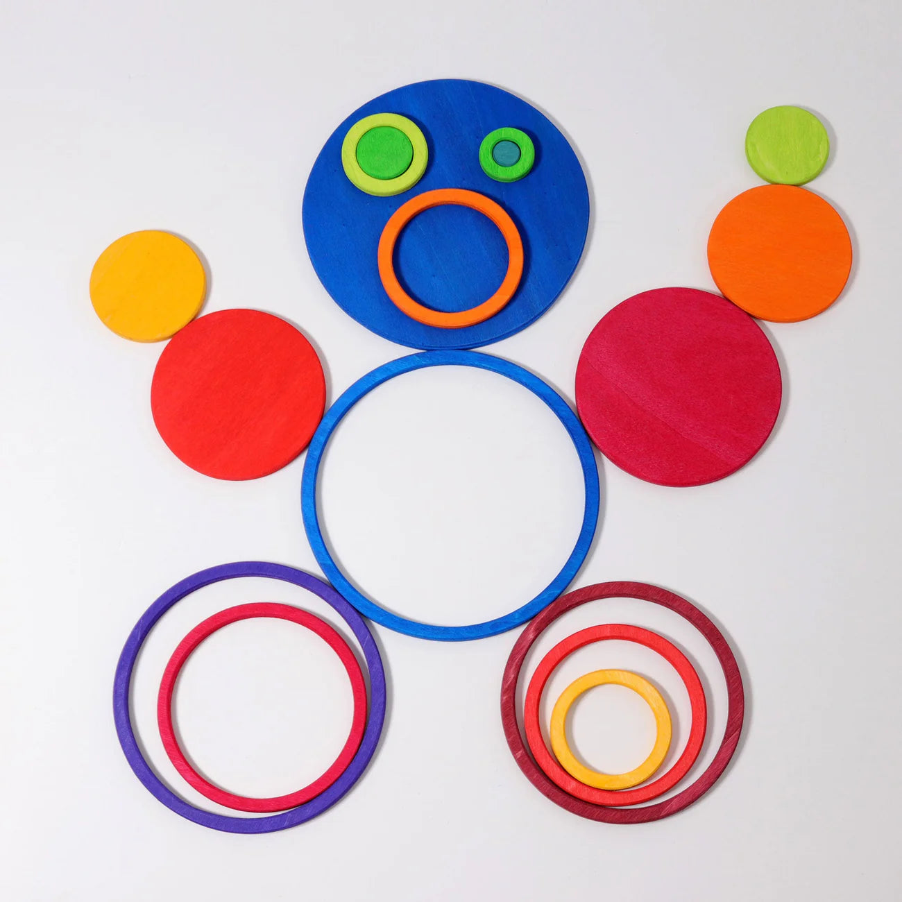 Grimm's Concentrische Regenboog Cirkels en Ringen