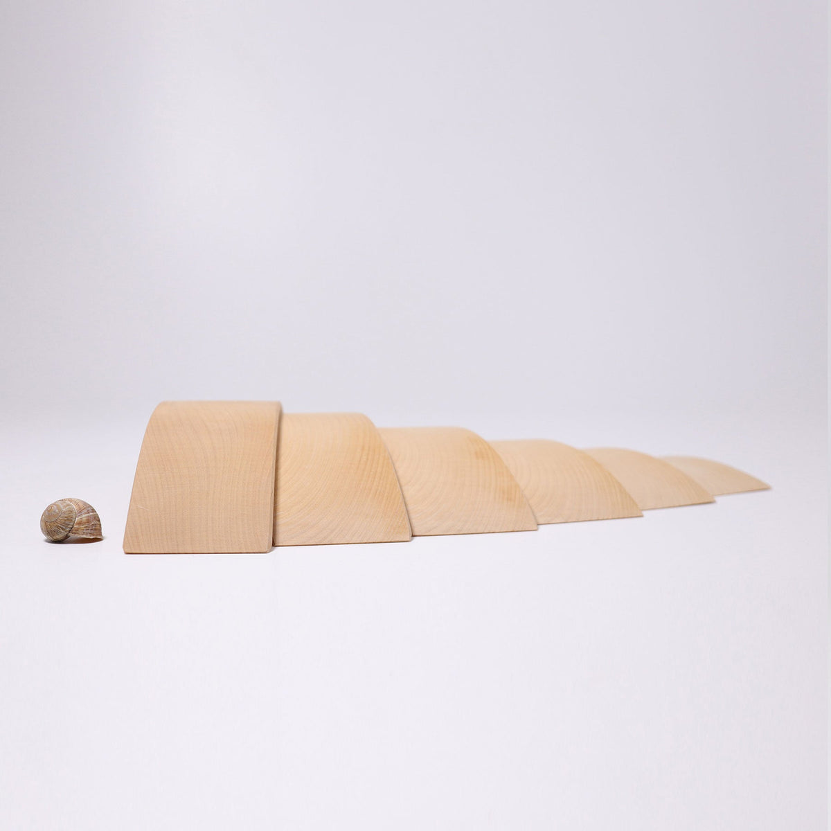 Grimm's - Natuurhouten brug 41 cm met 6 bogen