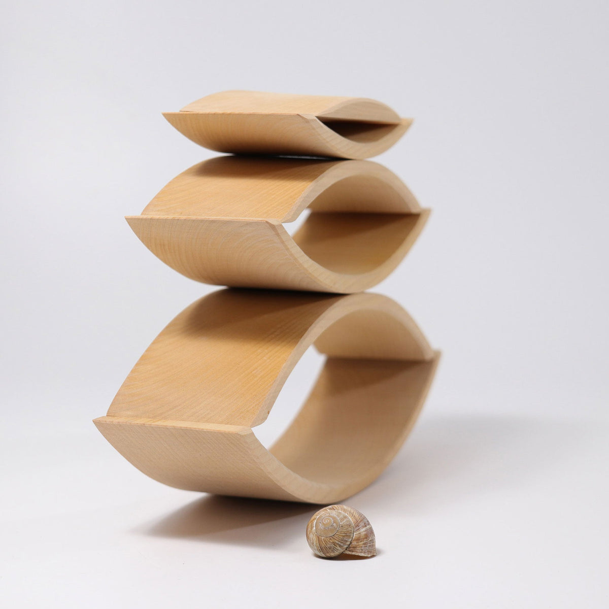 Grimm's - Natuurhouten brug 41 cm met 6 bogen
