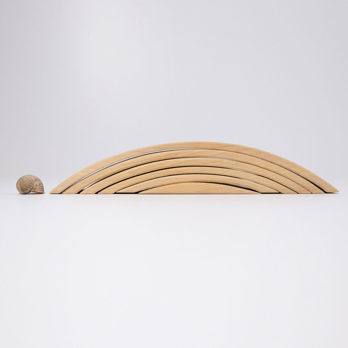 Grimm's - Natuurhouten brug 41 cm met 6 bogen