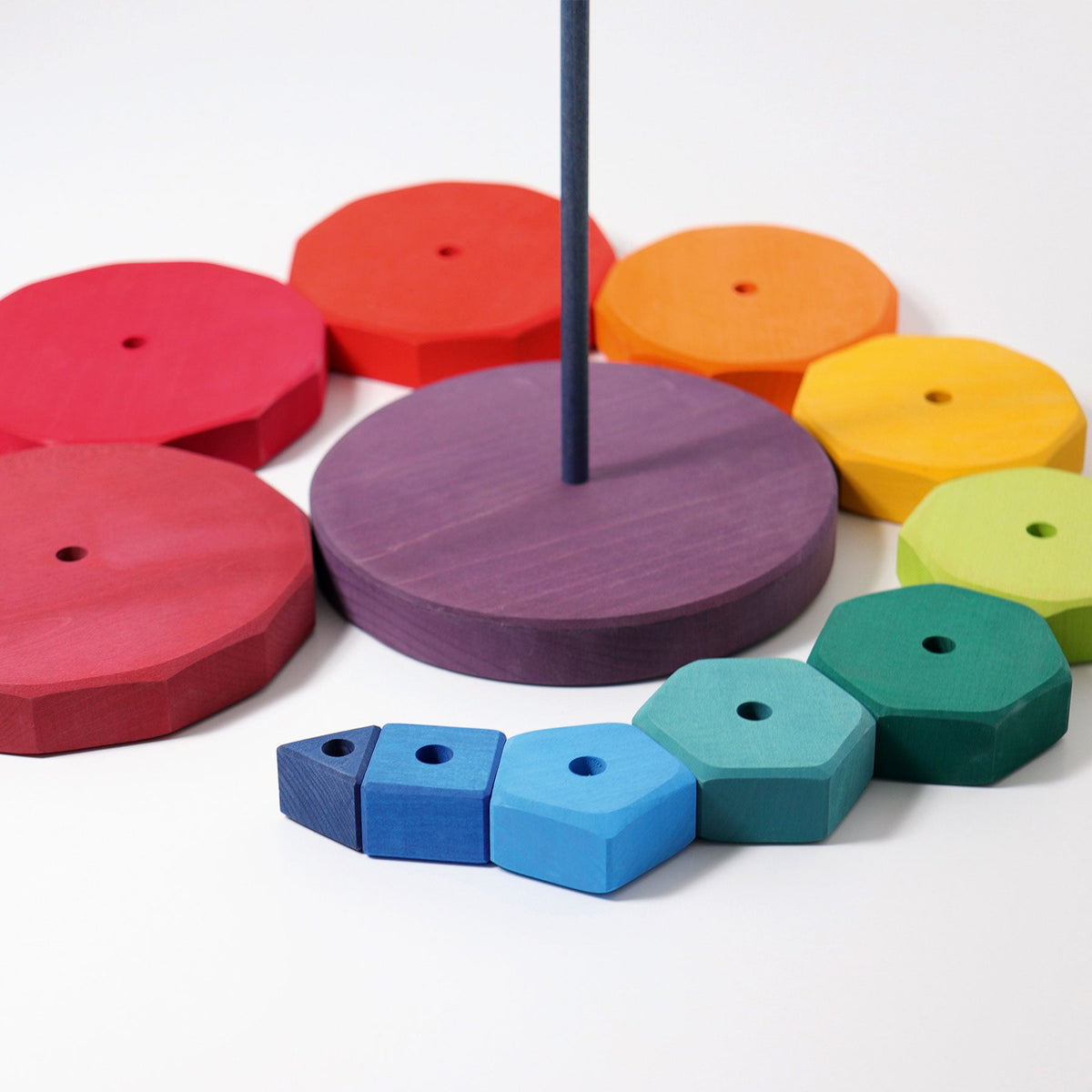 Grimm's - Reuze geometrische stapeltoren