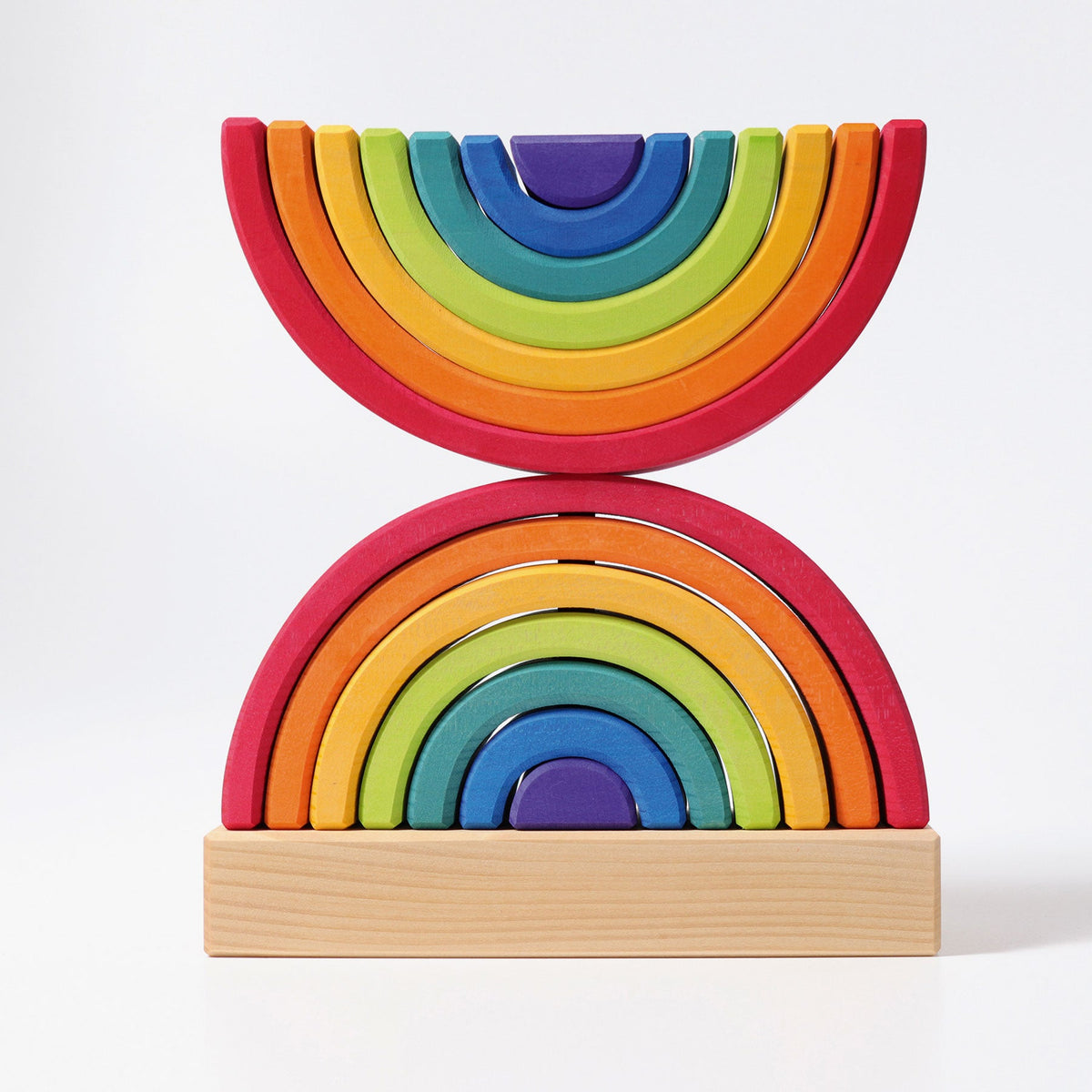 Grimm's - Regenboog Stapeltoren met Stokjes