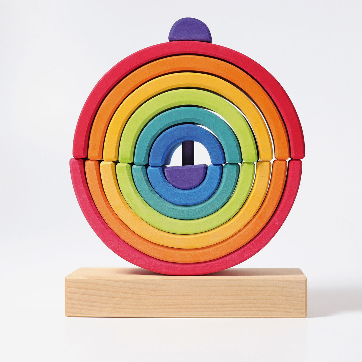 Grimm's - Regenboog Stapeltoren met Stokjes