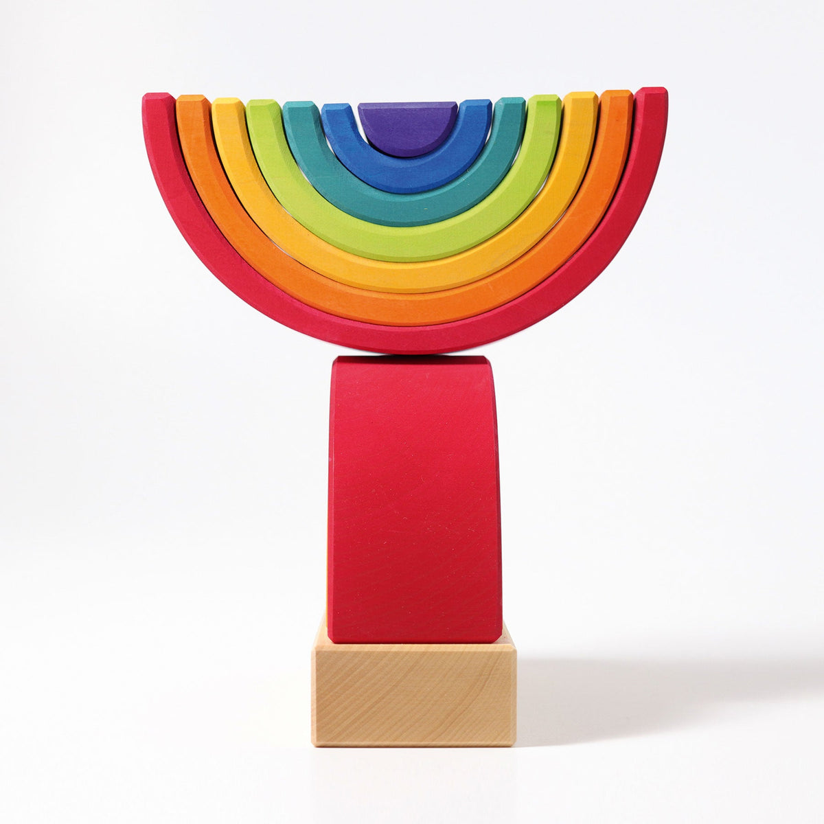 Grimm's - Regenboog Stapeltoren met Stokjes