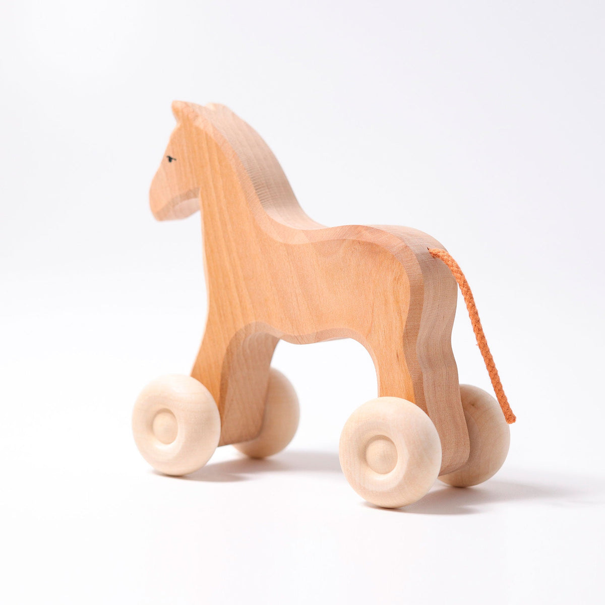 Grimm's - Paard Willy – duwfiguur van elzenhout